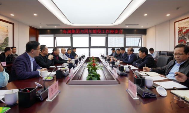 常务副会长王双全出席海澜集团与四川能源投资集团工作座谈会